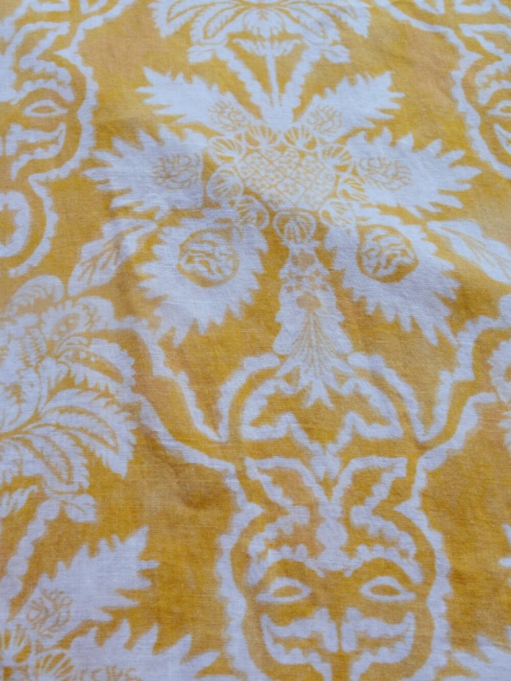 Marigold Lane Yellow Printed Casual Dress Size L - Picture 6 of 11